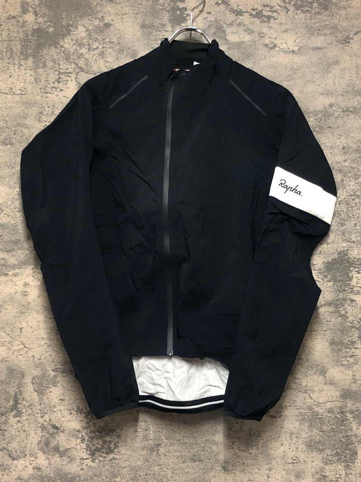 KN008 ラファ Rapha CLASSIC RAIN JACKET Ⅱ 長袖 サイクルジャケット 黒 XS
