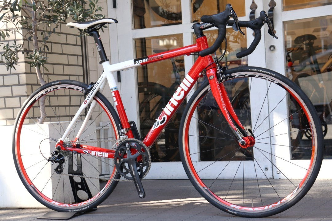 チネリ CINELLI エクスペリエンス EXPERIENCE 2009モデル Mサイズ カンパニョーロ ヴェローチェ MIX 10S アルミ ロードバイク 【横浜店】