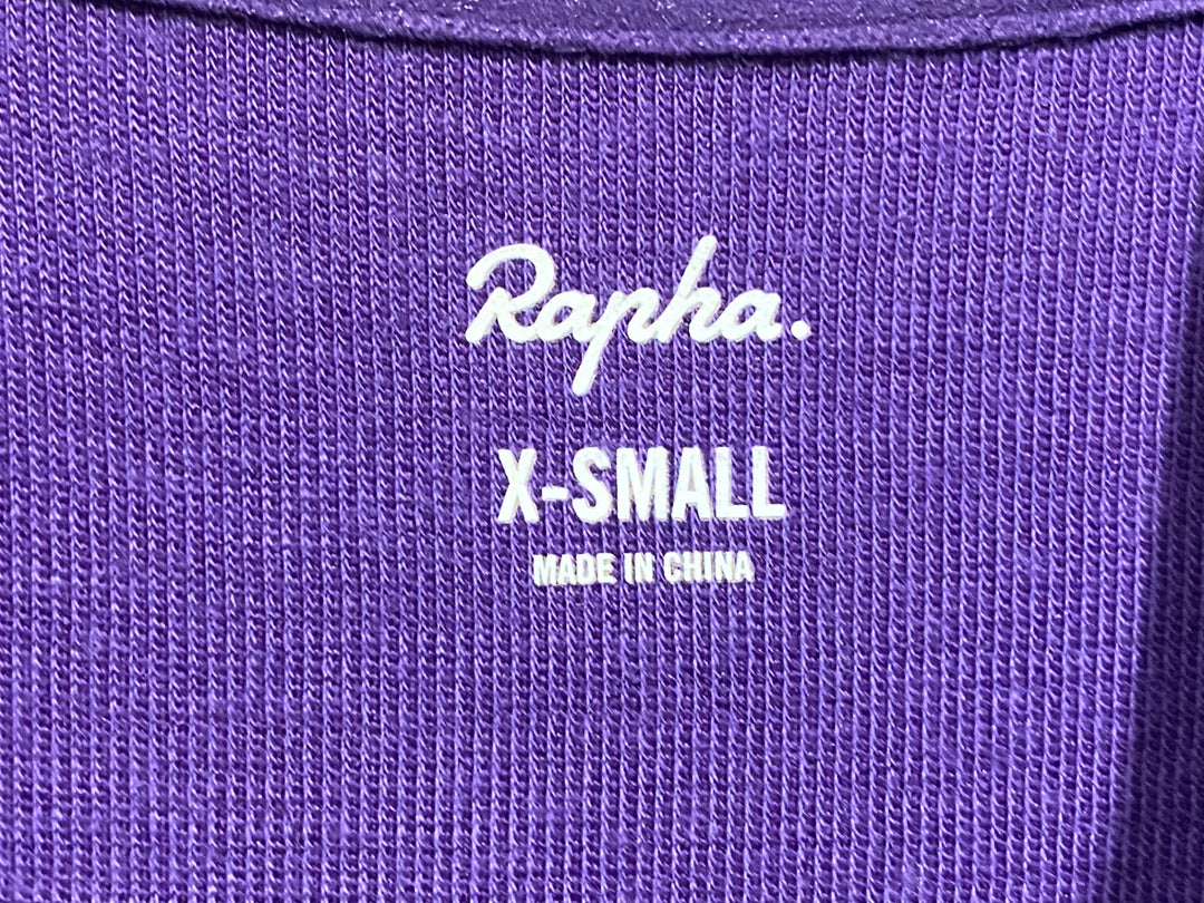 JG322 ラファ Rapha CLASSIC JERSEY Ⅱ 半袖 サイクルジャージ 紫 XS