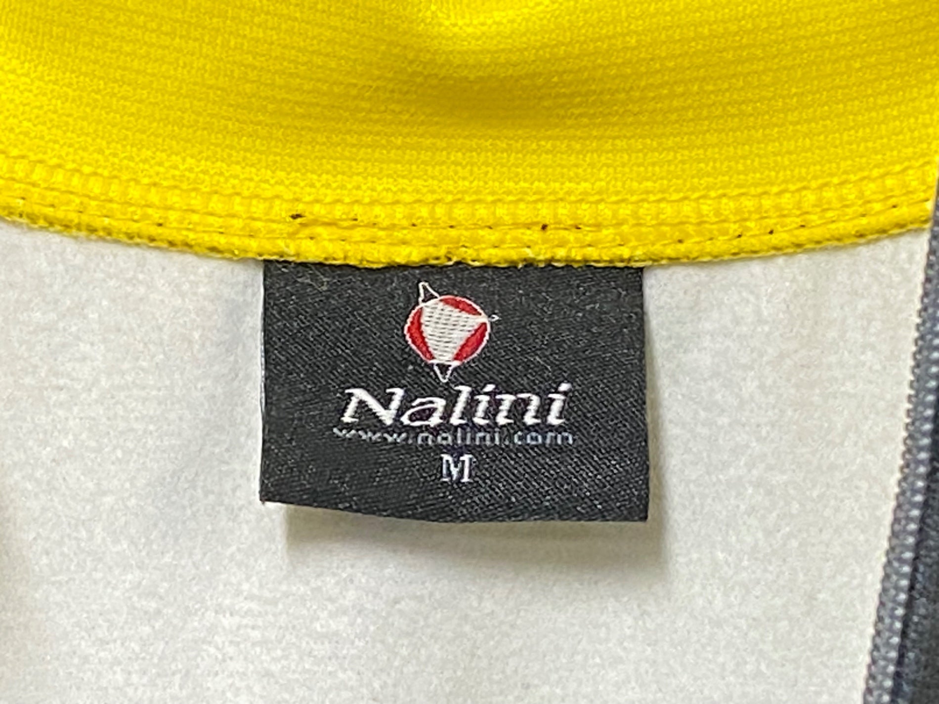 KD354 ナリーニ NALINI 長袖 サイクルジャージ 微裏起毛 M 黒黄 – BICI