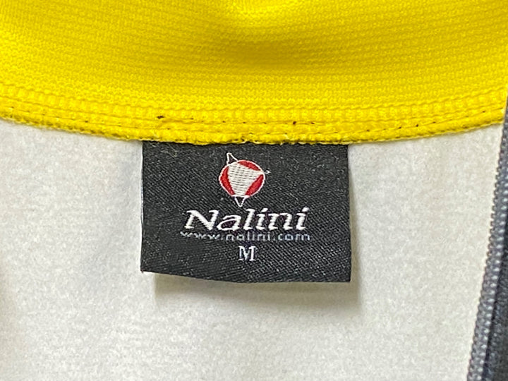 KD354 ナリーニ NALINI 長袖 サイクルジャージ 微裏起毛 M 黒黄