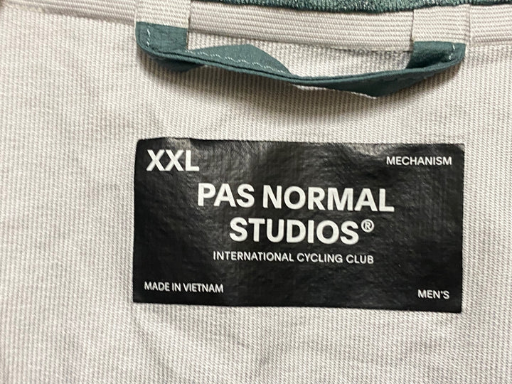 KQ975 パスノーマルスタジオ PAS NORMAL STUDIOS PERTEX RAIN JACKET 長袖 レインジャケット ミントグリーン XXL