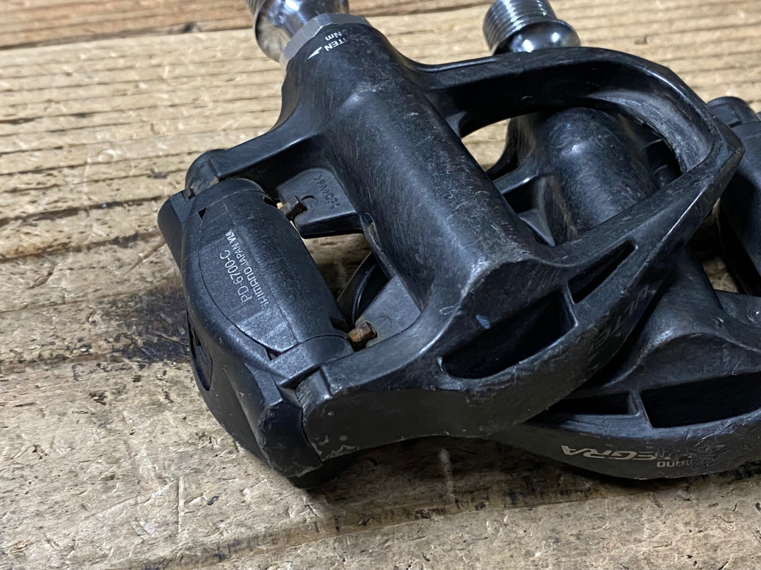 KC076 シマノ SHIMANO アルテグラ ULTEGRA PD-6700-C ビンディングペダル SPD-SL