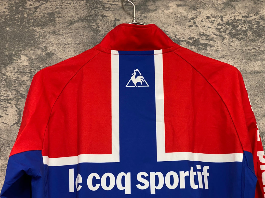KG652 ルコックスポルティフ le coq sportif 長袖 ウィンドブレーカー 赤 S