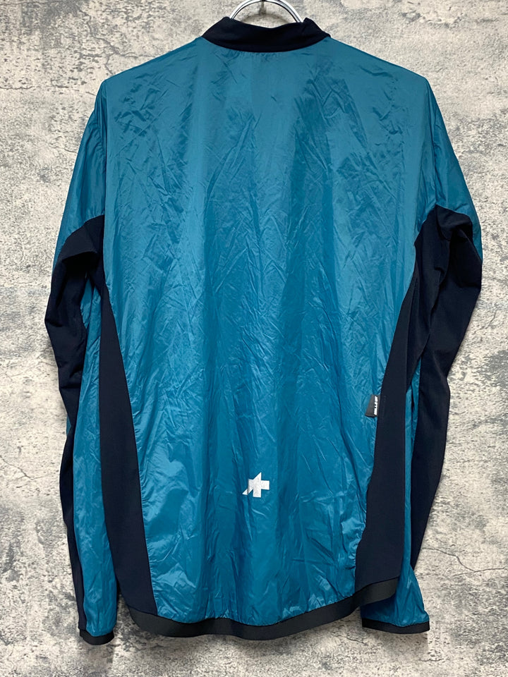 KH557 アソス ASSOS MILLE GT WIND JACKET S11 長袖 ウィンドブレーカー 緑 L