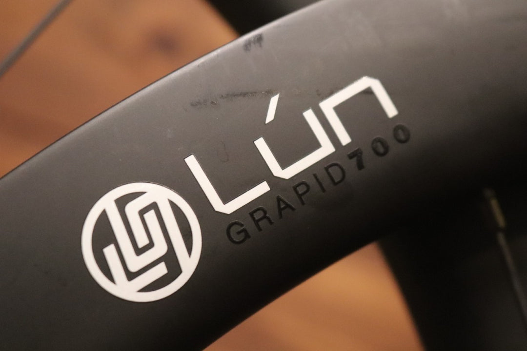ルン LUN GRAPID700 FORTY-FIVE グラべル オールロード シマノ11S/12S 25C カーボン チューブレスレディ ホイールセット 【東京南麻布店】