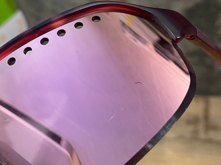 KG236 ラファ Rapha EXPLORE GLASSES サングラス アイウェア バーガンディ レンズ付属 ※レンズ傷