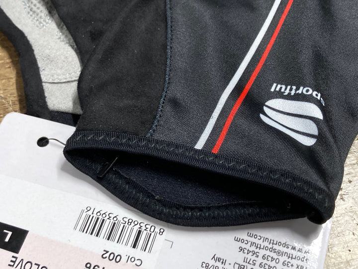 KB779 スポーツフル sportful 指切 グローブ 黒 L