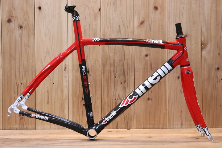 チネリ CINELLI プロ ベスト オブ PRO BEST OF 2009年モデル Sサイズ カーボン ロードバイク フレームセット 【芦屋店】