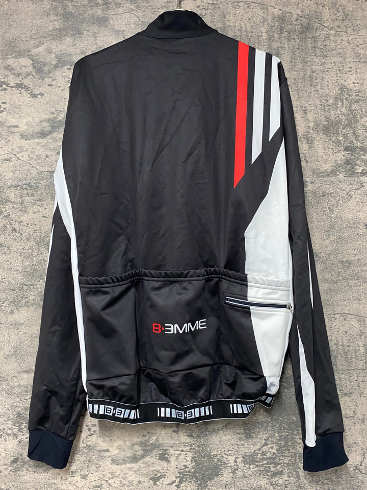 KF189 ビエンメ BEMME 長袖 サイクルジャケット 黒 M 裏起毛