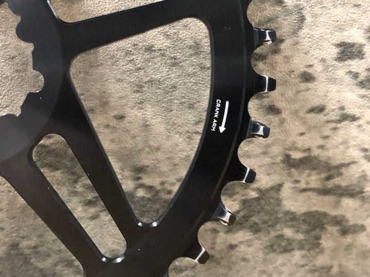 JU072 ウルフトゥース WOLF TOOTH Direct Mount Chainring チェーンリング 黒 40T