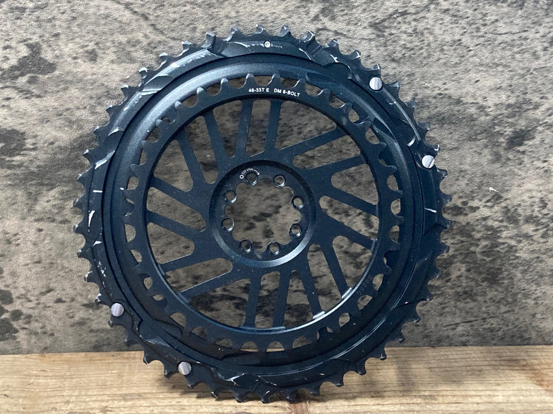 KL432 スラム SRAM フォース FORCE チェーンリング 46-33T