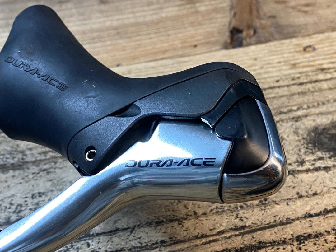 JO751 シマノ SHIMANO デュラエース DURA-ACE ST-7801 STIレバー 10S 左右セット ※変速滑り ジャンク