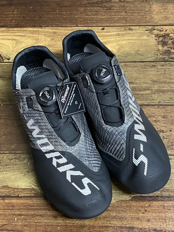 JX996 スペシャライズド SPECIALIZED S-WORKS Exos Rd ビンディングシューズ 3穴 BOA 黒 EU42