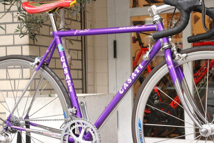 カザーティ CASATI ジーニアス GENIUS 1995モデル カンパニョーロ レコード 8S スチール ロードバイク CAMPAGNOLO SCIROCCO 20 【横浜店】