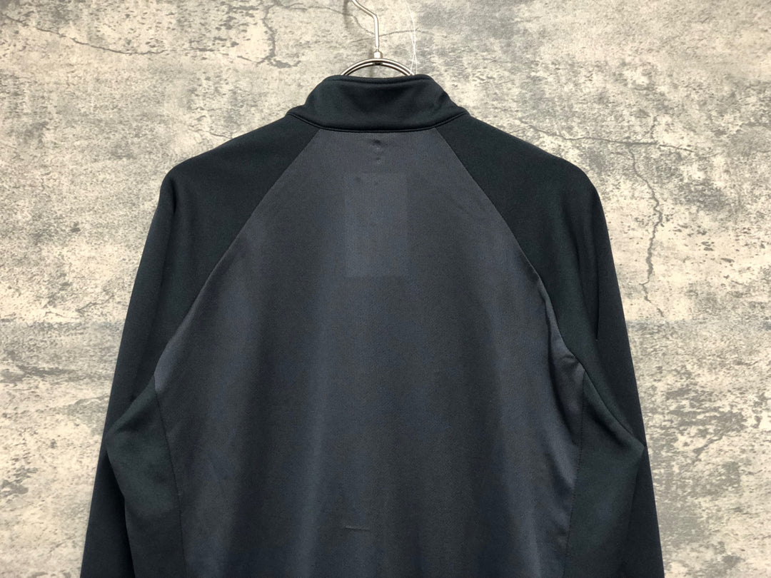 KK353 モンベル mont-bell 長袖 サイクルジャージ 黒 XL