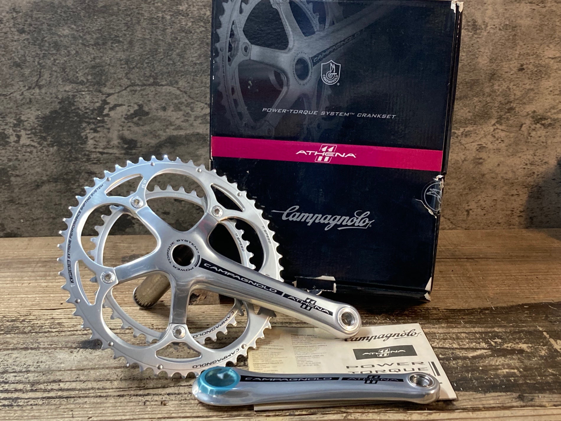 JR829 カンパニョーロ CAMPAGNOLO アテナ ATHENA FC15-AT093 クランク