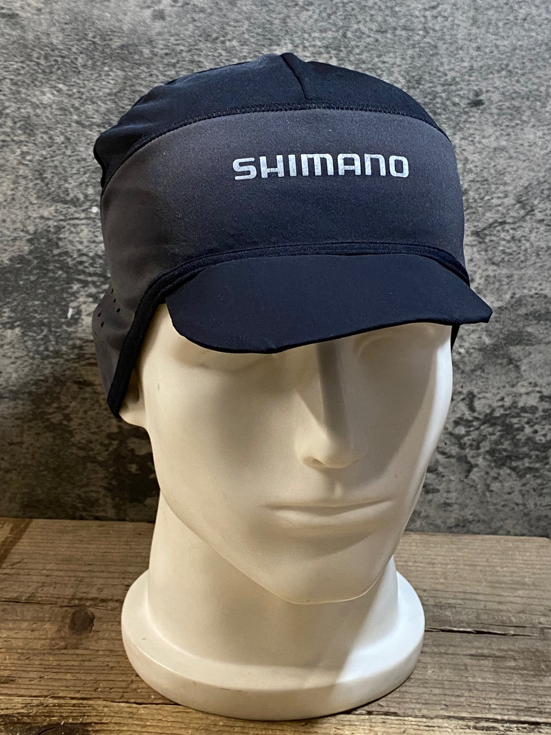 KC995 シマノ SHIMANO ウィンター サイクルキャップ 黒 F