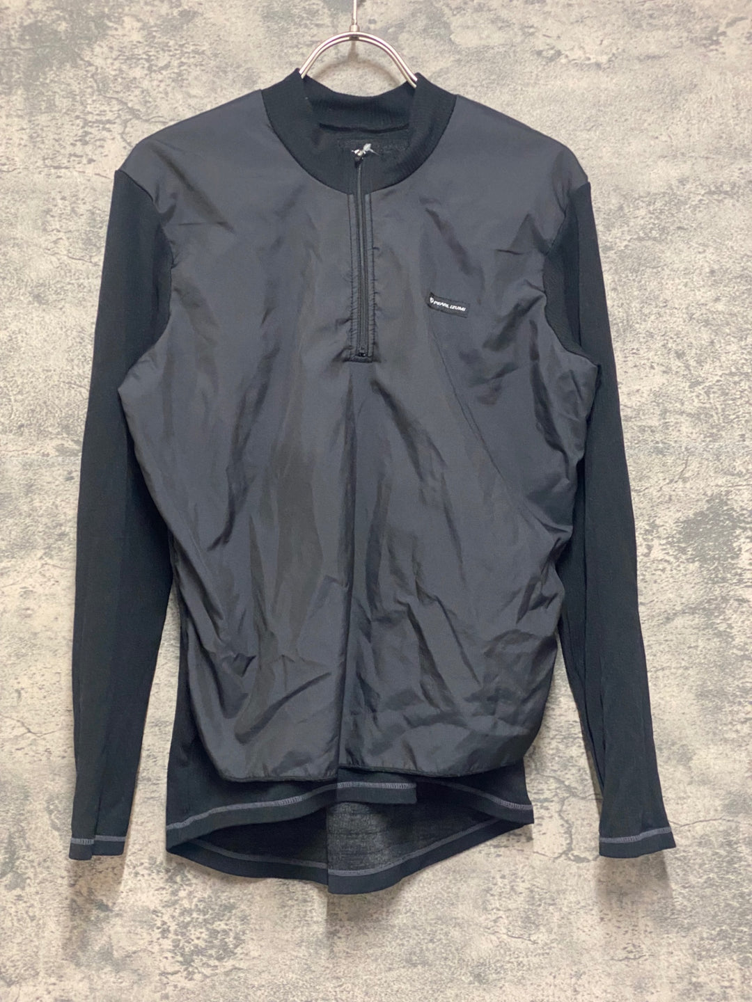 JN964 パールイズミ PEARL iZUMi 長袖 ミドルレイヤー 黒 L 裏起毛