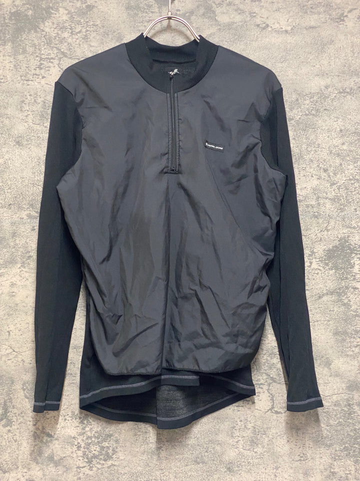 JN964 パールイズミ PEARL iZUMi 長袖 ミドルレイヤー 黒 L 裏起毛