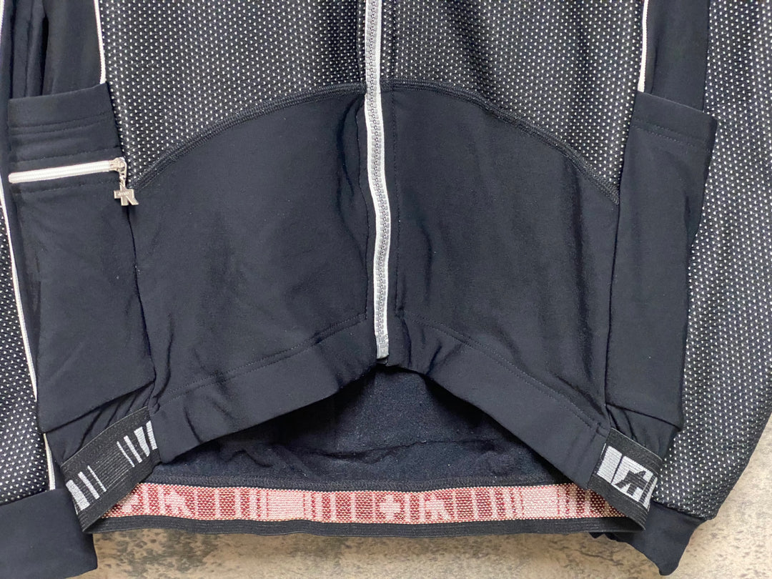 KC495 アソス assos Air Jacket 851 長袖 サイクルジャケット 黒 L 裏起毛