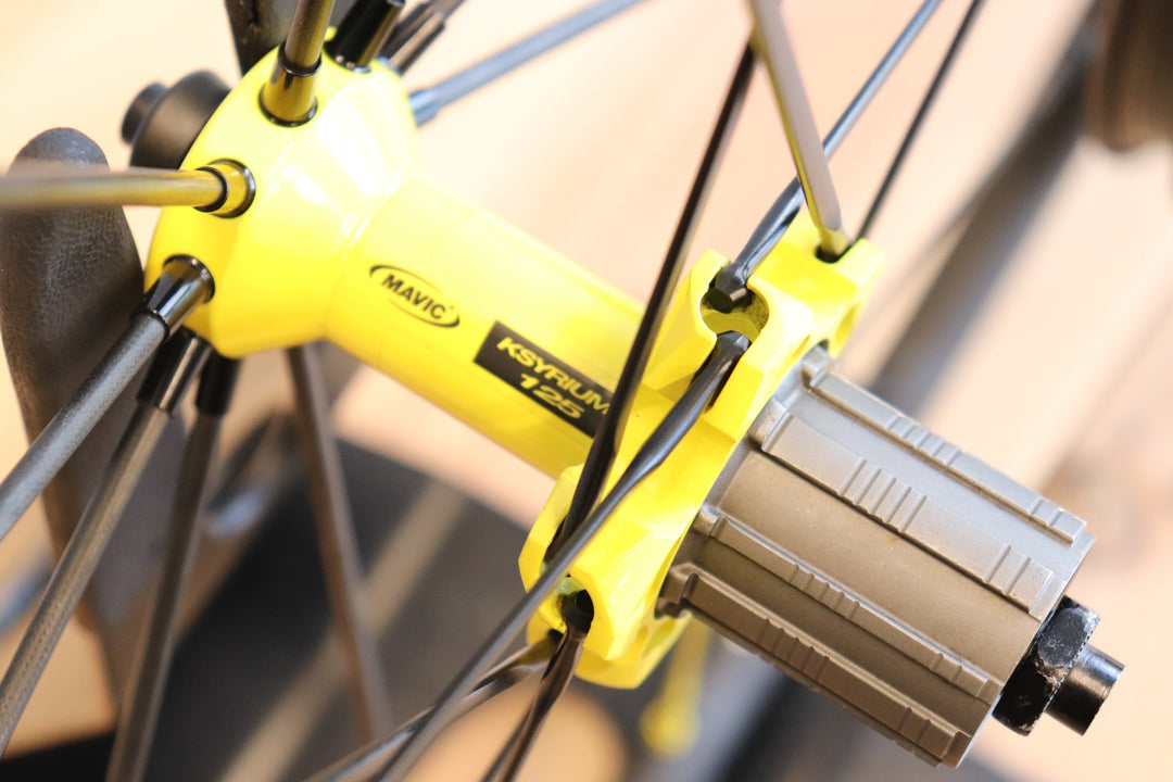 【訳あり】 マヴィック MAVIC キシリウム KSYRIUM 125 エグザリット EXALITH シマノ 11S/12S 15C アルミ クリンチャー ホイールセット 【さいたま浦和店】