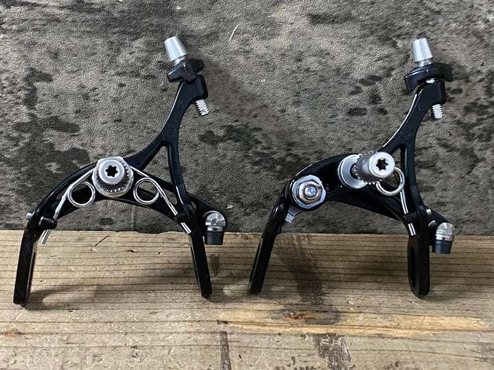 KA909 カンパニョーロ Campagnolo スーパーレコード SUPERRECORD ブレーキキャリパー シューホルダー無し 前後セット
