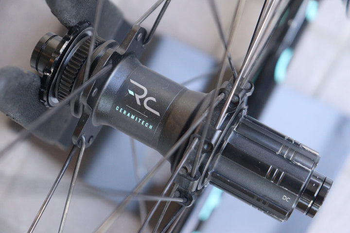ビアンキ BIANCHI レパルトコルサ REPARTO CORSE 33R CERAMITECH カーボン チューブレスレディ ホイールセット シマノ 11S/12S【横浜店】