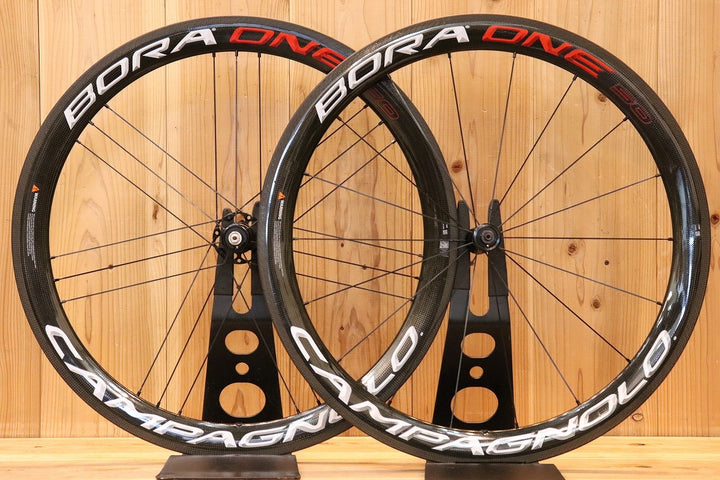 カンパニョーロ CAMPAGNOLO ボーラ BORA ONE 50 AC3 カーボン クリンチャー ホイールセット シマノ 11S/12S 【芦屋店】