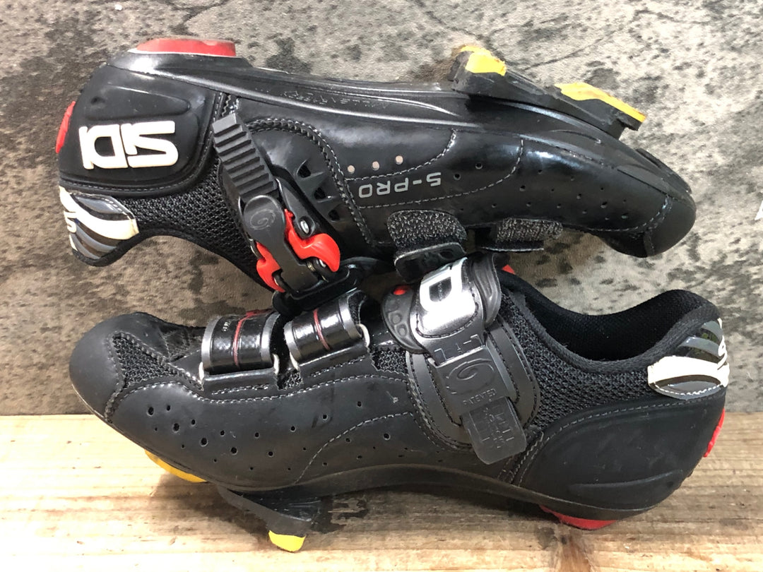 JO490 シディ SIDI ビンディングシューズ 3穴 黒 EU38