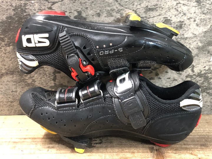 JO490 シディ SIDI ビンディングシューズ 3穴 黒 EU38