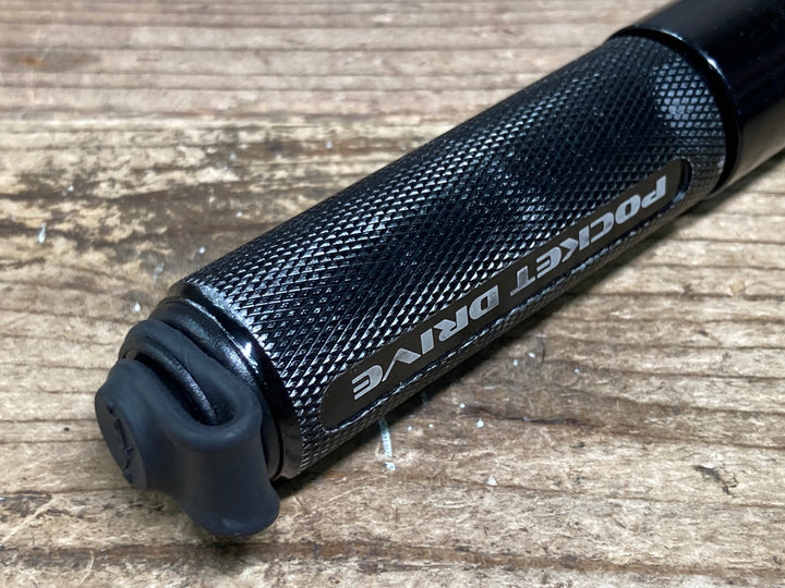 JK712 レザイン LEZYNE POCKET DRIVE 携帯空気入れ 黒
