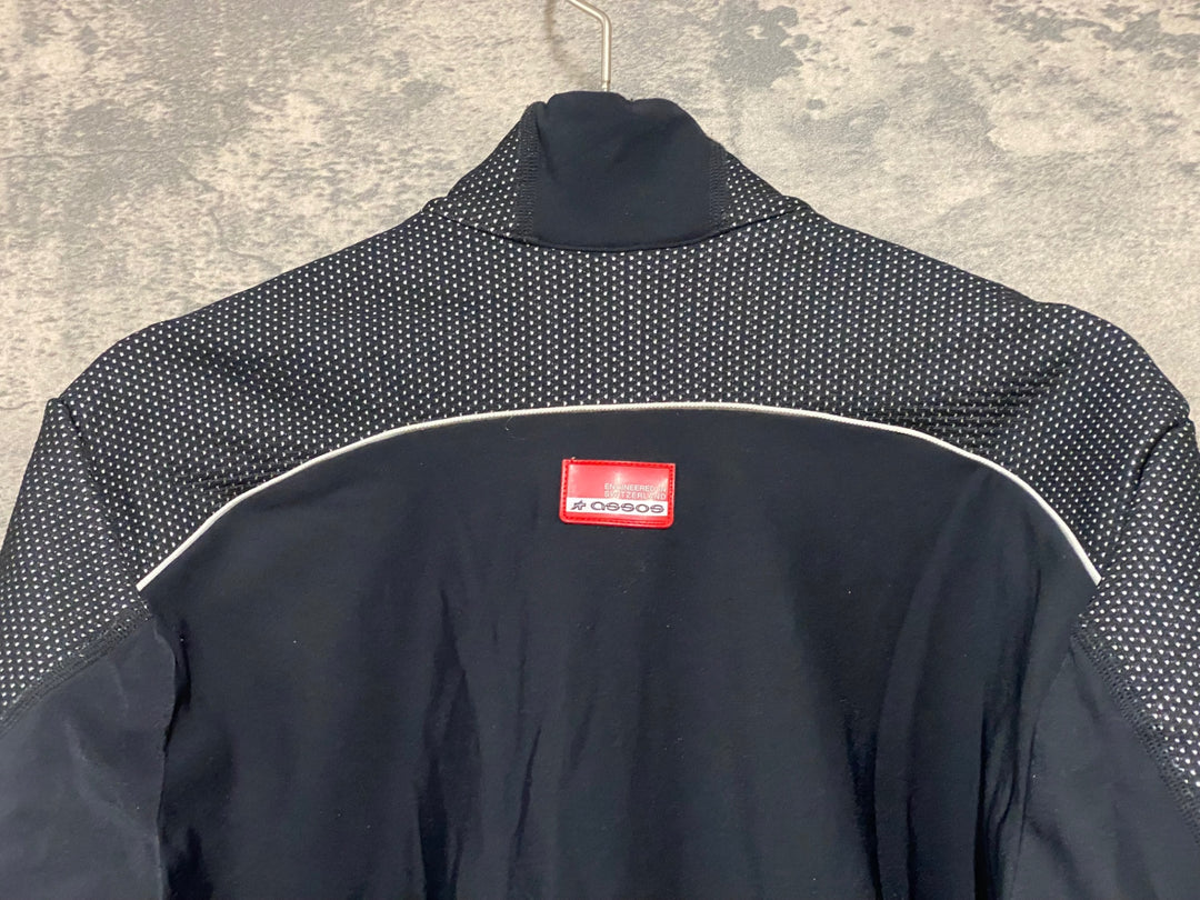 KC495 アソス assos Air Jacket 851 長袖 サイクルジャケット 黒 L 裏起毛
