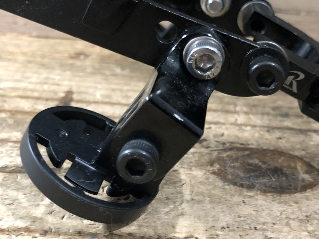 KB464 レックマウント RECMOUNT 両持ち サイクルコンピュータ マウント ガーミン用 GOPROマウント付き
