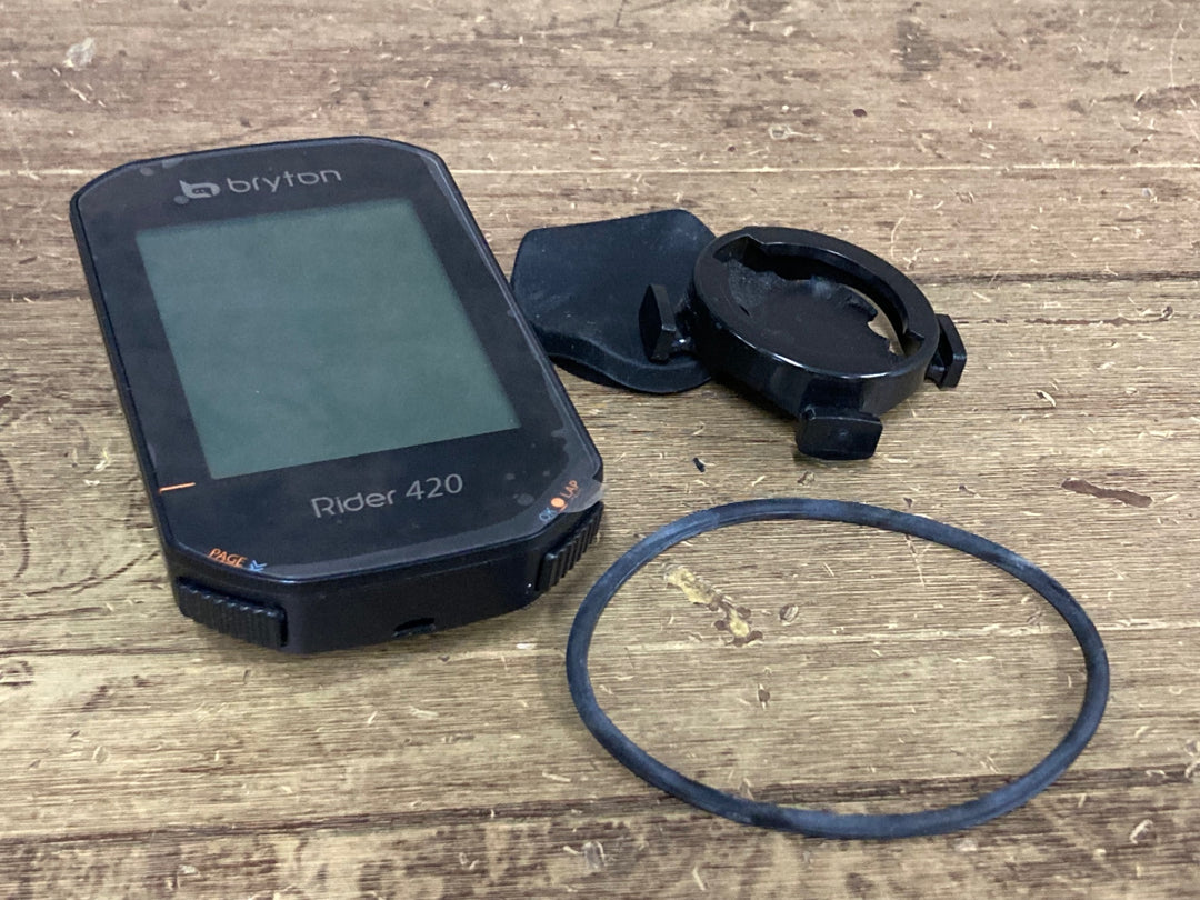 JU430 ブライトン BRYTON RIDER 420 サイクルコンピューター ※本体のみ