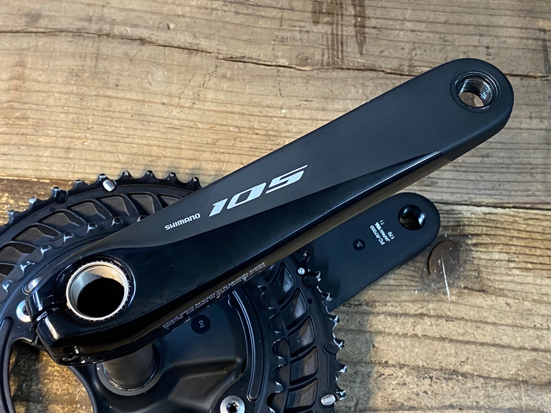 JO472 シマノ SHIMANO 105 FC-R7000 クランクセット 170mm 52/36T