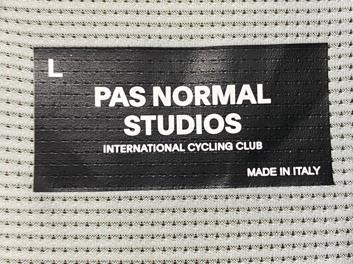 KD158 パスノーマルスタジオ PAS NORMAL STUDIOS Mechanism 半袖 サイクルジャージ 茶 L