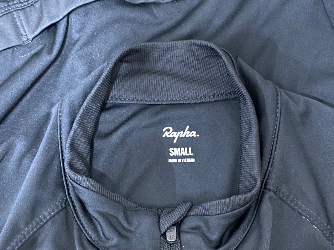 KH472 ラファ Rapha CORE JERSEY 半袖 サイクルジャージ S 黒