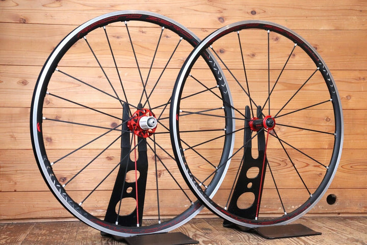 フルクラム FULCRUM レーシングゼロ コンペティツィオーネ RACING ZERO COMPETIZIONE アルミ チューブレスレディ ホイールセット シマノ11S/12S 17C 【芦屋店】
