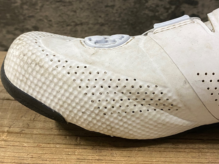 KL429 シマノ SHIMANO SHRC702M W01 E ビンディングシューズ 3穴 白 EU40.5
