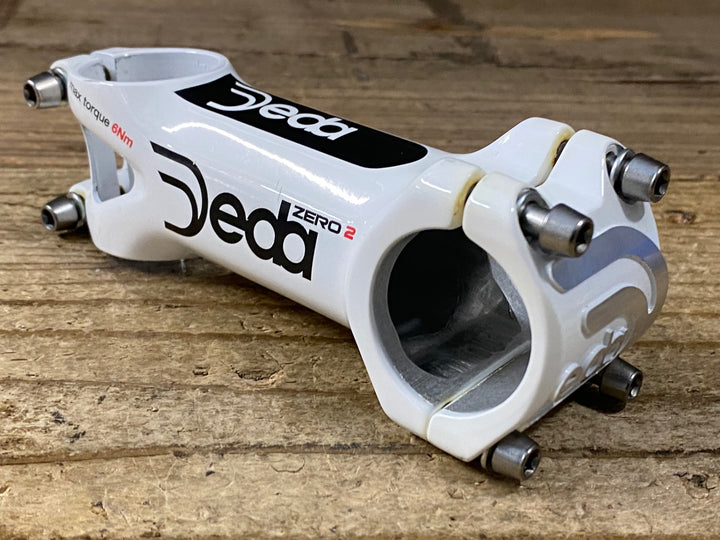KP069 デダ Deda ZERO 2 アルミステム 白 Φ31.8 OS 100mm