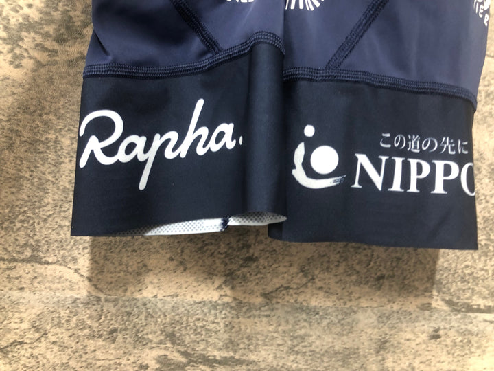 JE207 ラファ Rapha EF WOMEN'S PRO TEAM BIB SHORTS ビブショーツ ネイビー ピンク レディース XXS