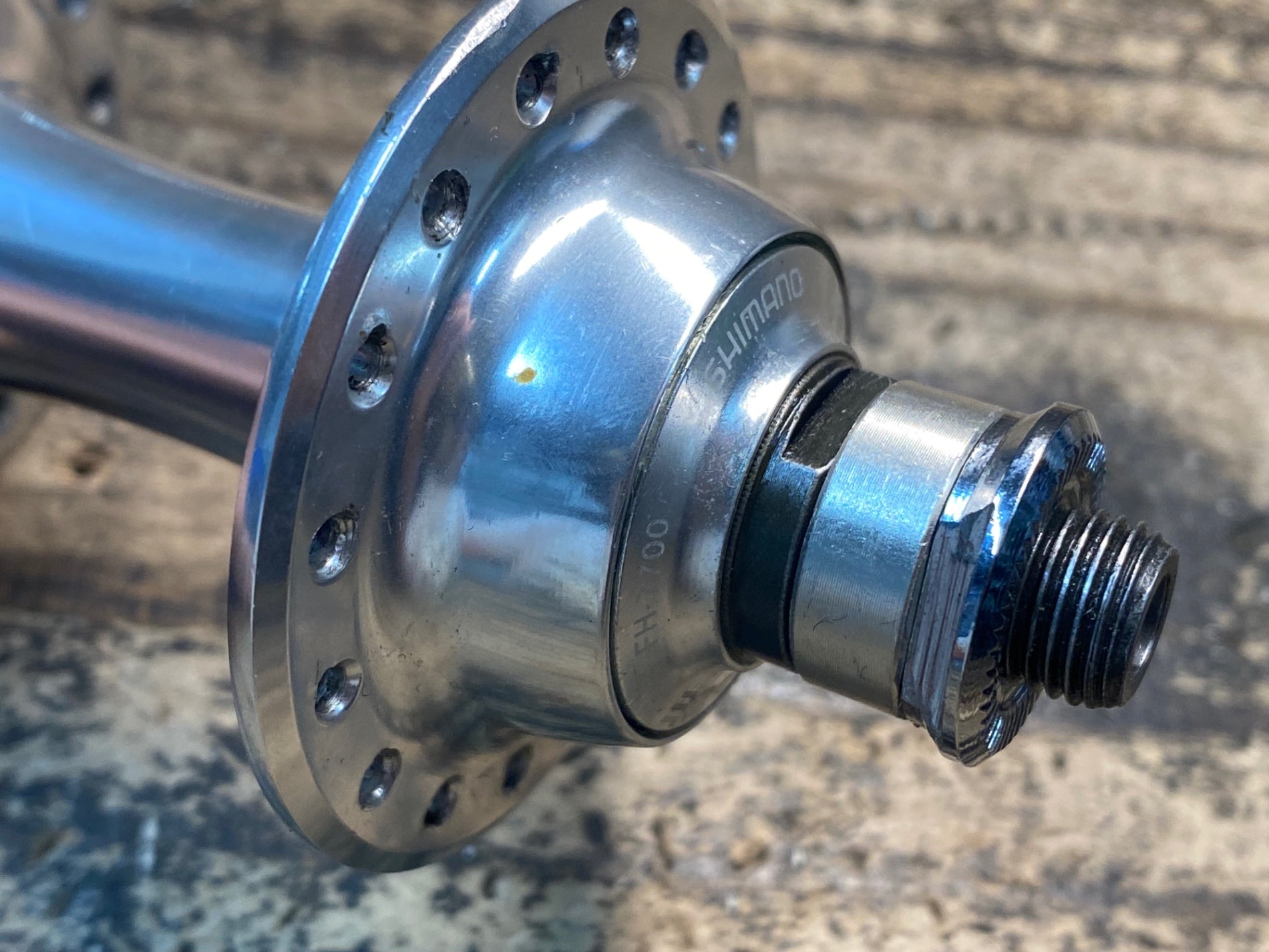 JJ078 シマノ SHIMANO デュラエース DURA-ACE FH-7700 HB-7700 前後