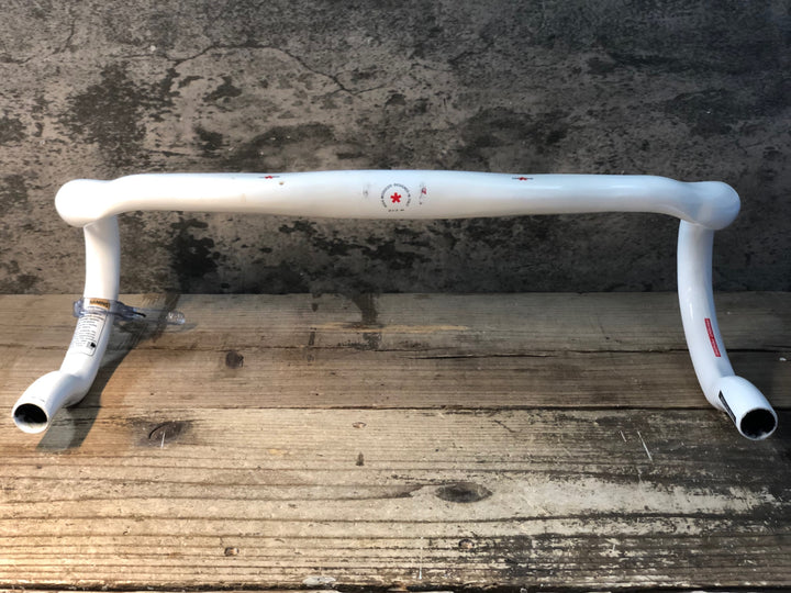 JV161 チネリ Cinelli neo morphe ドロップハンドル 白 Φ31.8 440mm