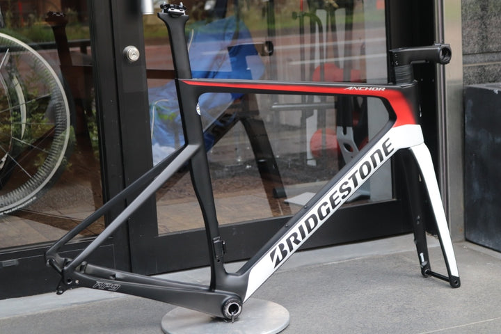 ブリヂストンアンカー BRIDGESTONE ANCHOR RP9 レーシングカラー 530サイズ カーボン ロードバイク ディスクブレーキ フレームセット 【東京南麻布店】
