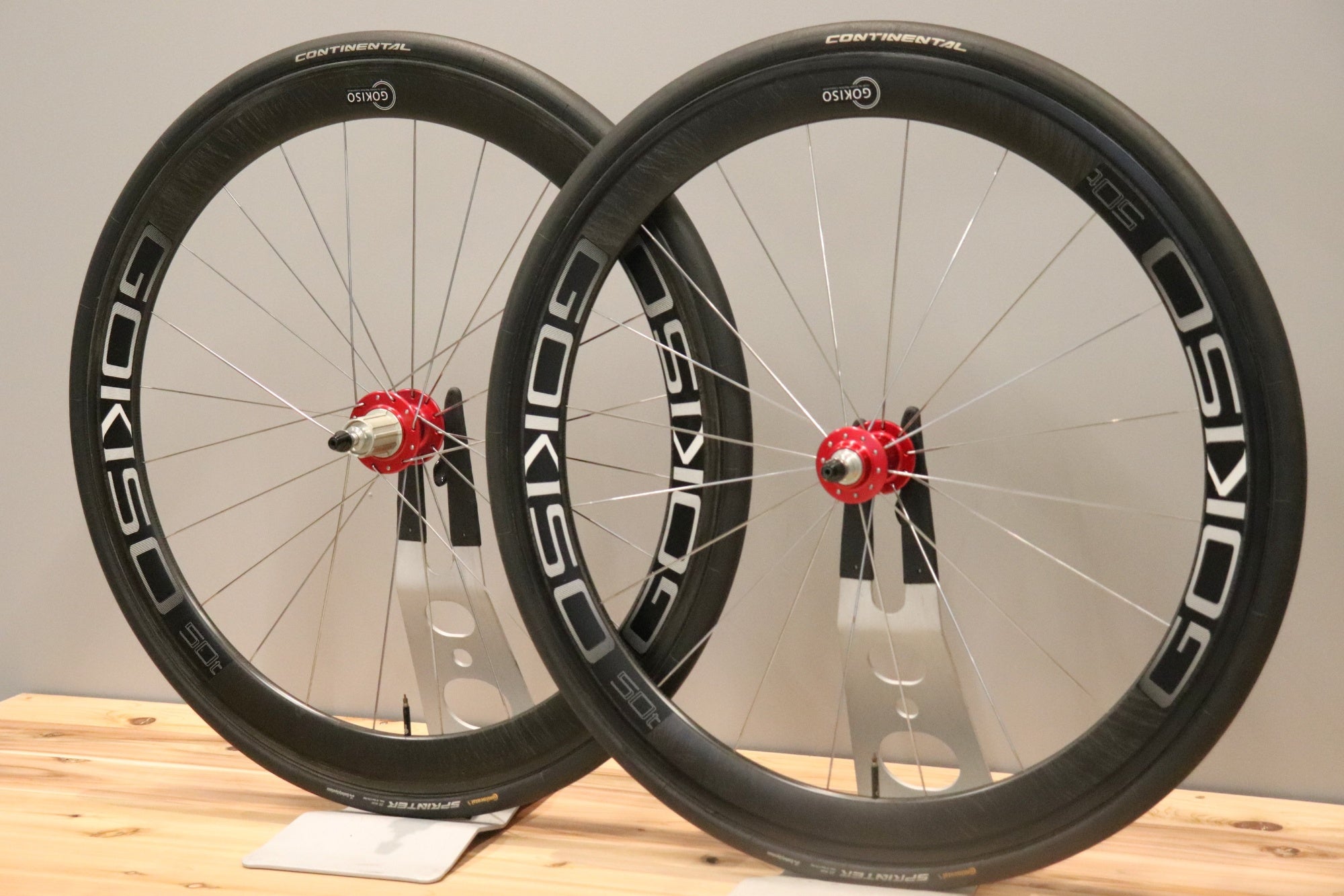 ゴキソ GOKISO 50mm スタンダードハブ カーボン チューブラー ホイール