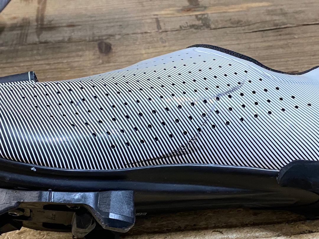 KG024 シマノ SHIMANO RC7 SH-RC700 S WIDE ビンディングシューズ 白 EU41