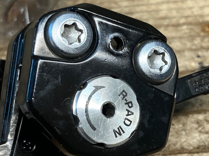 JC576 シマノ SHIMANO BR-R317 機械式 ディスクブレーキ キャリパー 前後セット ※アジャスタ欠品