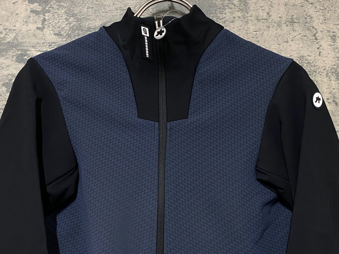 KA996 アソス ASSOS MILLE GT HASHOOGI Winter Jacket CLIMACODE 3/3 長袖 サイクルジャケット 黒 XS 裏起毛