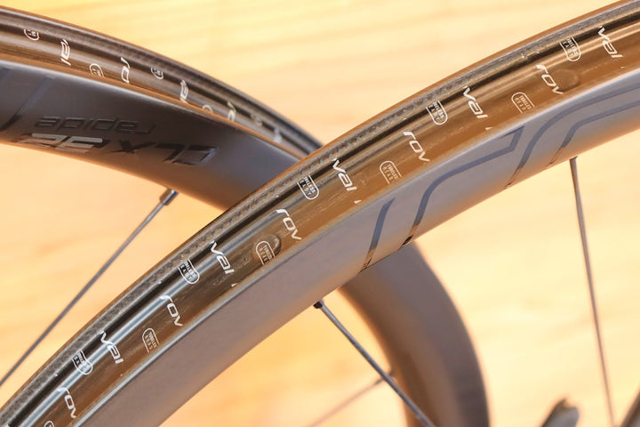 ロヴァール ROVAL ラピーデ RAPIDE CLX32 DISC カーボン クリンチャー ホイールセット シマノ12/11S 21C 【千葉店】